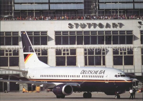 Flugzeuge Zivil Deutsche BA Boeing 737-300