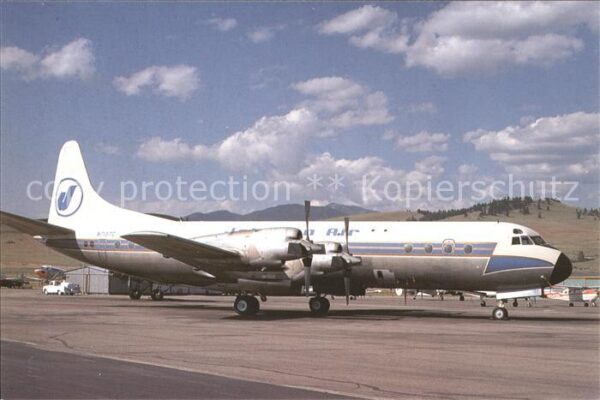 Flugzeuge Zivil Johnson Air Electra L-188A N7137C c/n 1