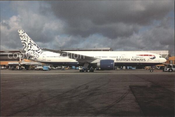 Flugzeuge Zivil British Airwys Delftblue Daybreak Boein