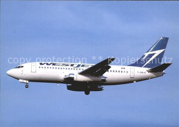 Flugzeuge Zivil Westjet Airlines B-737-275 C-GWJG c/n 2