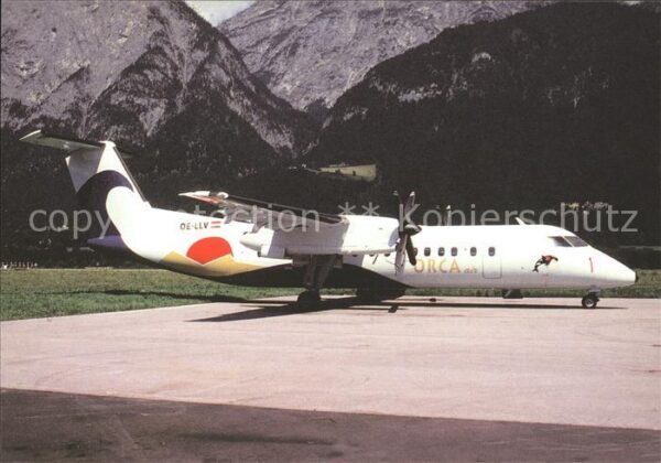 Flugzeuge Zivil Orca Air De Havilland Dash 8-311 OE-LLV