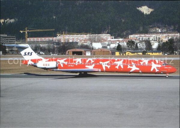 Flugzeuge Zivil Scandinavian SAS McDonnell Douglas MD-8