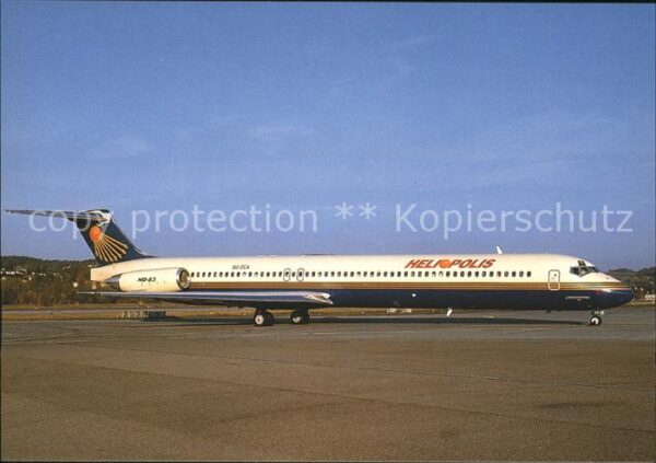 Flugzeuge Zivil Heliopolis McDonnell Douglas MD-83 SU-Z