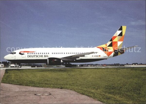 Flugzeuge Zivil Deutsche BA Sterntaler Boeing 737-3L9 D