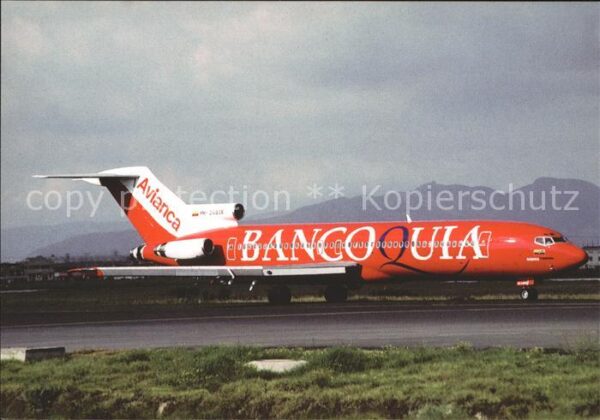 Flugzeuge Zivil Avianca Bancoquia Boeing 727-2H3 HK-348