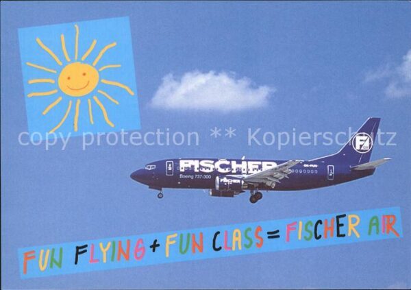 Flugzeuge Zivil Fischer Air Boeing 737-300