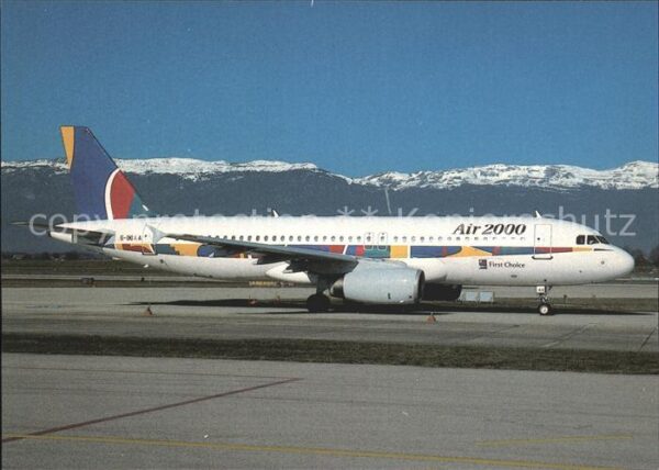 Flugzeuge Zivil Airbus Industrie A320-231 G-OOAA cn 291