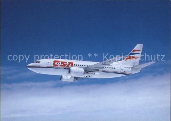 Flugzeuge Zivil TSA Boeing B 737-500 OK-XGD