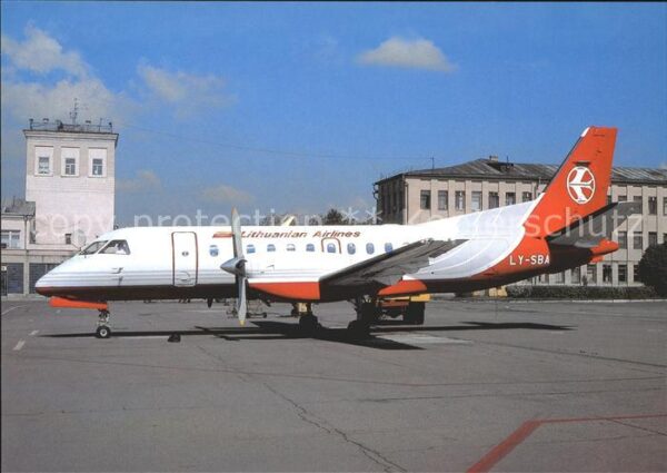 Flugzeuge Zivil Lithuanian Airlines Saab 340B LY-SBA c/