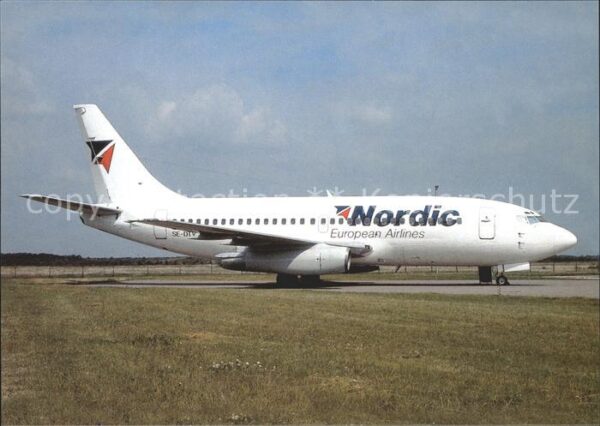 Flugzeuge Zivil Nordic European B-737-291 SE-DTV c/n 20