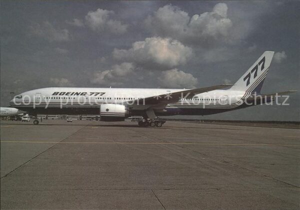 Flugzeuge Zivil Airplane Company Boeing B-777-200A N777