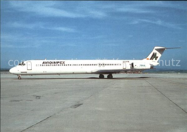 Flugzeuge Zivil Avioimpex MCD Douglas MD-81 Z3-ARB cn 4
