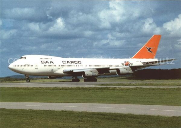 Flugzeuge Zivil SAA Cargo Boeing 747-244B F SCD ZS-SAR