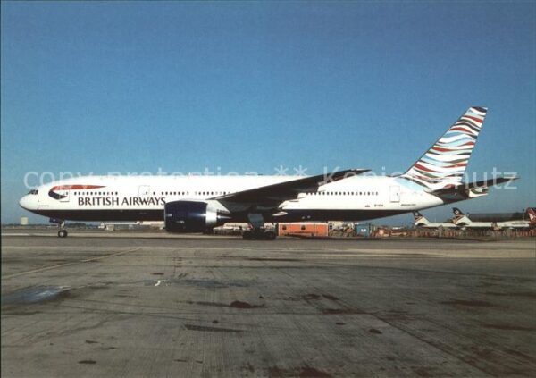 Flugzeuge Zivil British Airways Boeing 777-236 G-VIIA c