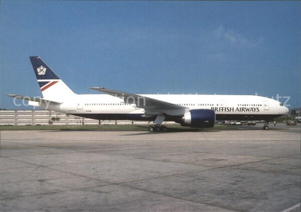 Flugzeuge Zivil British Airways Boeing 777-236 G-VIIA c