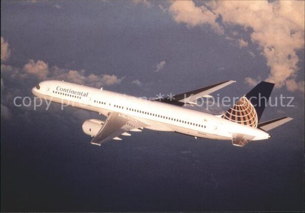 Flugzeuge Zivil Continental Airlines Boeing 757