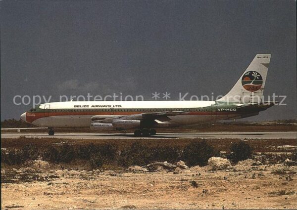 Flugzeuge Zivil Belize Airways Boeing 720 VP-HCO