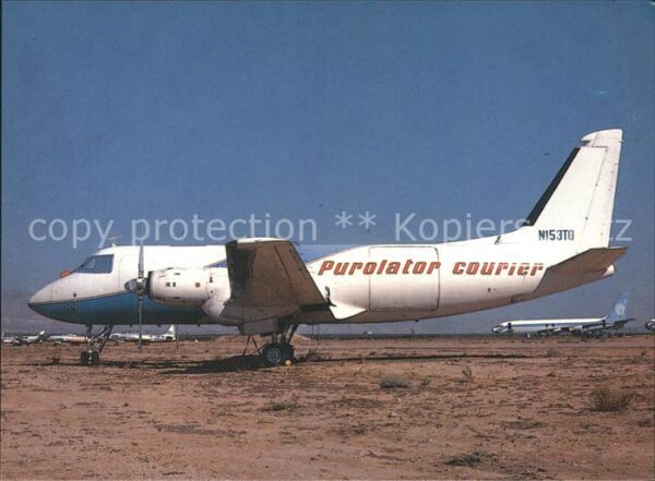 Flugzeuge Zivil Purolator Courier Grumman G-159 Gulfstr