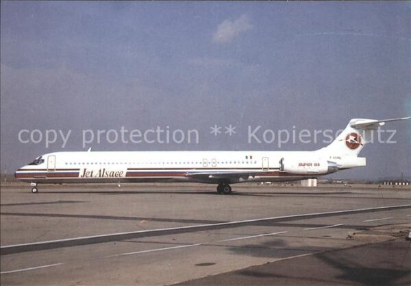 Flugzeuge Zivil McDonnell Douglas MD-83 F-GGMD Jet Alsa