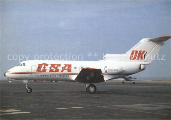 Flugzeuge Zivil Yakovlev YAK-40 OK-GEN CSA Czechoslovak