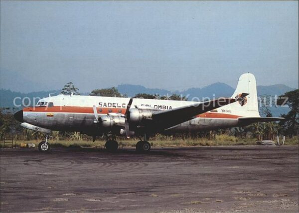 Flugzeuge Zivil Douglas DC-4 Sadelca Colombia HK-112