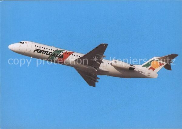 Flugzeuge Zivil Fokker 100 Portugalia PH-EZA