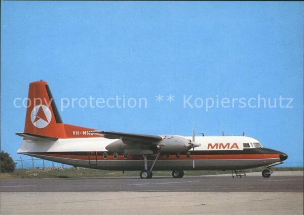 Flugzeuge Zivil Fokker F27 Mk300 MacRobertson Airlines