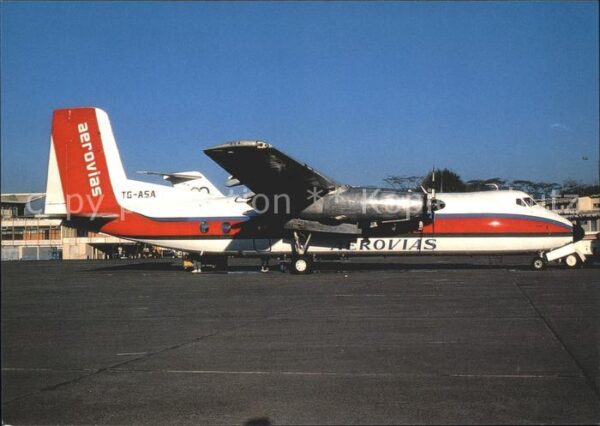 Flugzeuge Zivil Aerovias SA Handley Page Herald 206 TG-