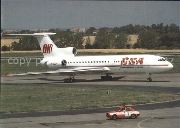 Flugzeuge Zivil Ceskoslovenske Aerolinie Tupolev Tu-154