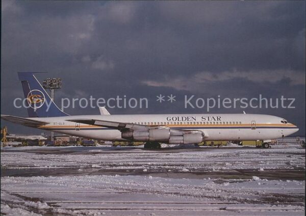 Flugzeuge Zivil Golden Star Boeing B.707-320C ST-GLD c/