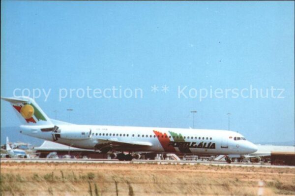 Flugzeuge Zivil Portugalia Fokker 100 CS-TPA c/n 11257