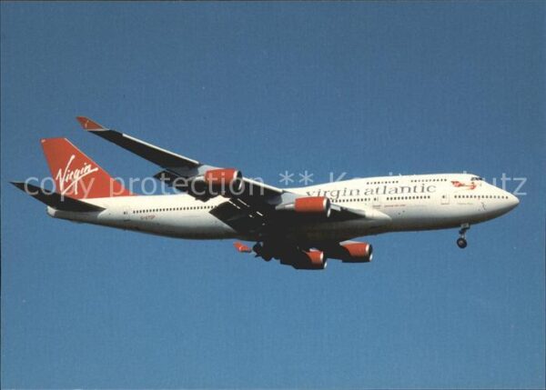 Flugzeuge Zivil Virgin Atlantic Boeing 747-4Q8 G-VTOP c