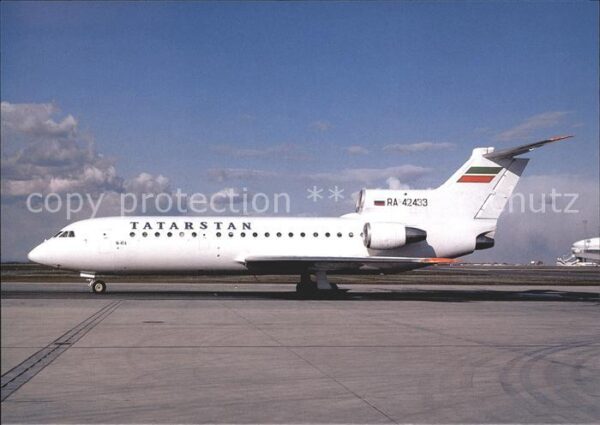 Flugzeuge Zivil Tatarstan Airlines Yak-42D RA-42433 c/n