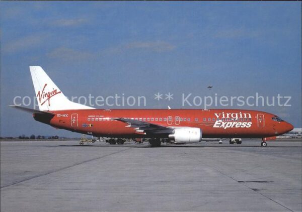 Flugzeuge Zivil Virgin Express B-737-46M OO-VEC c/n 285