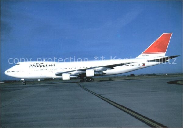 Flugzeuge Zivil Philippines EX-MEA B 747 2B4B combi N20