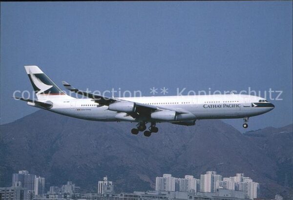 Flugzeuge Zivil Cathay Pacific Airbus A340-211 VR-HMR c