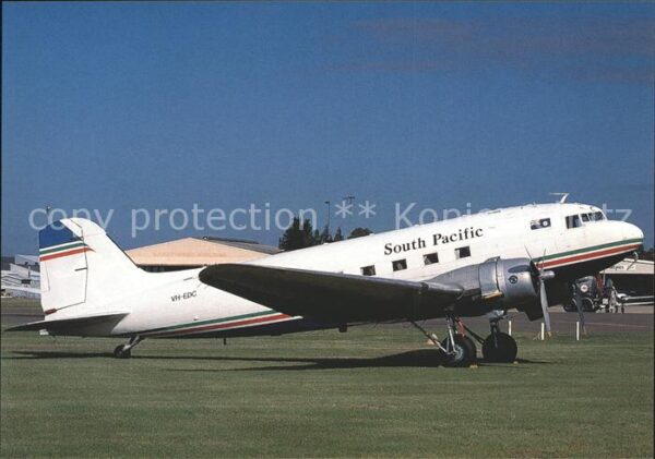Flugzeuge Zivil South Pacific Douglas DC-3 VH-EDC c/n 1