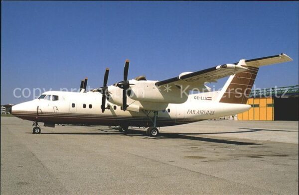 Flugzeuge Zivil DeHavilland Dash 7 FAR Airlines OE-LLS