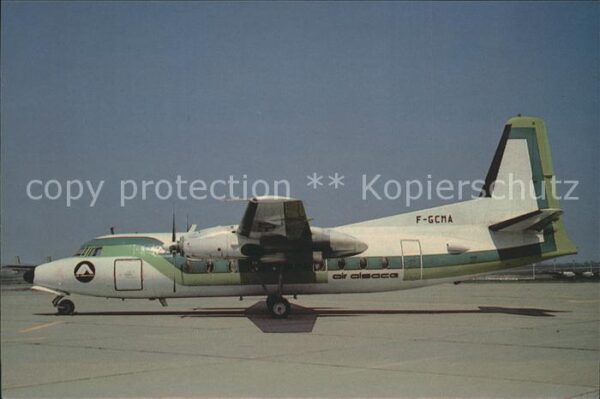 Flugzeuge Zivil Air Alsace Fokker F27 Friendship 200 c/