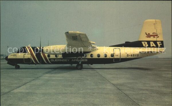 Flugzeuge Zivil Guernsey Airlines G-ASVO Handley Page H