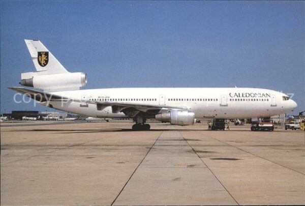 Flugzeuge Zivil Caledonian Airways DC 10-30 OO-LRM cn46