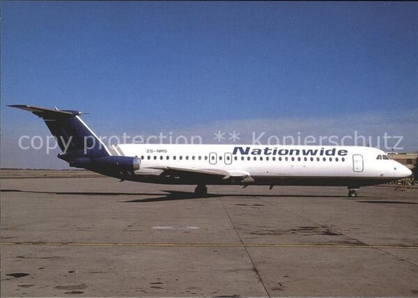 Flugzeuge Zivil Nationwide Air Bac 1-11-509EW ZS-NMS c/