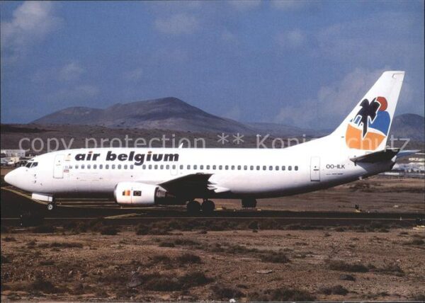 Flugzeuge Zivil Air Belgium B-737-3Q8 OO-ILK c/n 23766