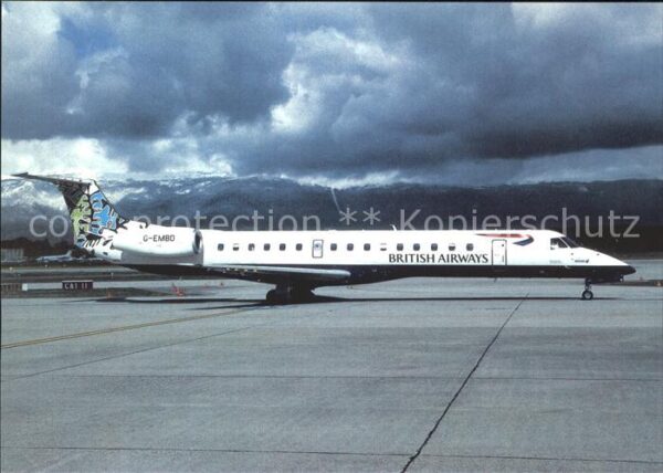 Flugzeuge Zivil British Airways Embraer RJ145EU G-EMBD