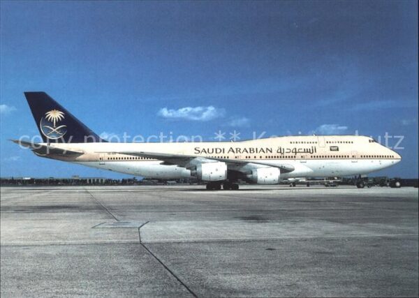 Flugzeuge Zivil Saudi Arabian Boeing 747-368 HZ-AIO cn