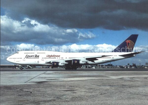 Flugzeuge Zivil Egypt Air Boeing 747-366 SCD SU-GAL cn