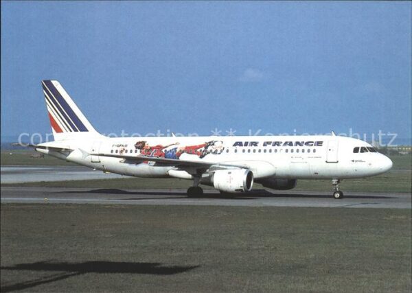 Flugzeuge Zivil Air France Airbus Industrie A320-211 F-