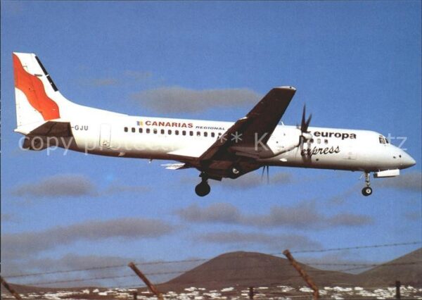 Flugzeuge Zivil Air Europa Express Canarias Sticker BAe