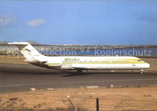 Flugzeuge Zivil Binter Canarias McDDouglas DC-9-32 EC-B