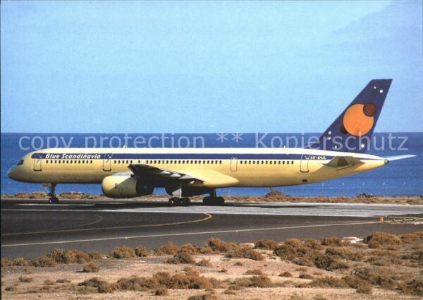 Flugzeuge Zivil Blue Scandinavia Boeing B-757-2Y0 SE-DU